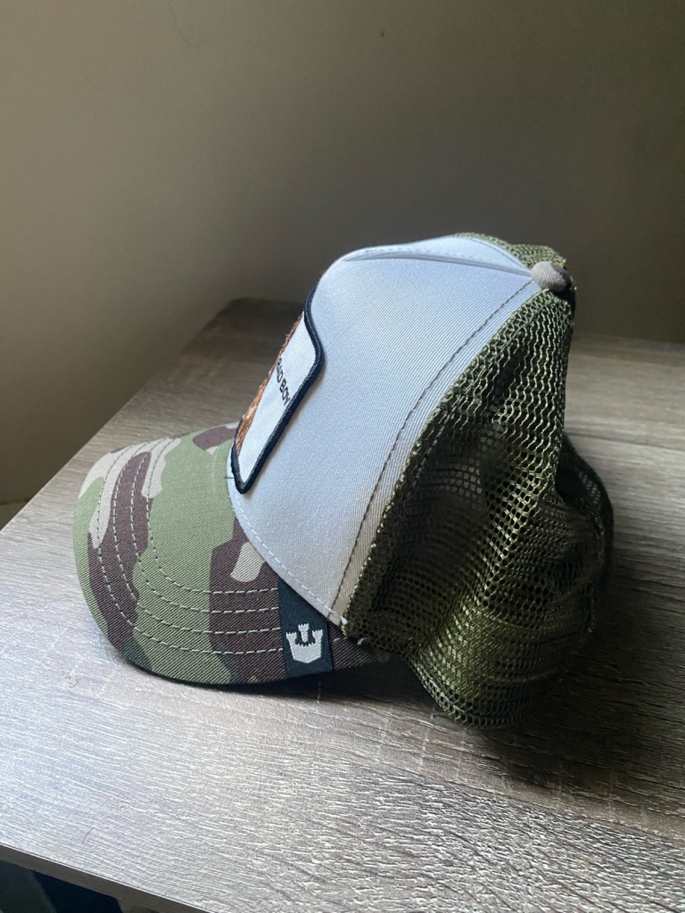 Goorin Bros, Bad Boy, White/Camo - Picture 2 of 4